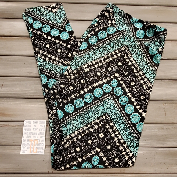 LuLaRoe Pants - Lularoe TC Unicorn Bandana Print NWOT Tall And Curvy #2